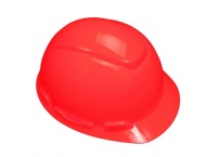 Hełm ochronny z regulacją płynną H-700C - czerwony