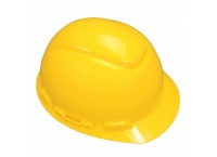Hełm ochronny z regulacją płynną H-700C - żółty