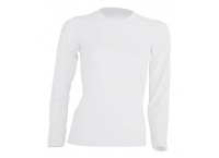  Koszulka damska z długim rękawem TSRL 150LS - biała