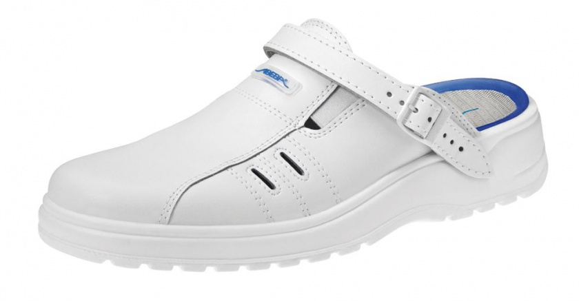 Abeba Klapki ochronne białe SB 1041