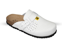 Julex Saboty robocze OB białe profilaktyczne 4151 z perforacją ESD