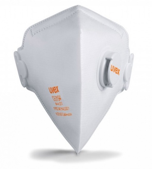UVEX Półmaska FFP2 składana z zaworkiem op. a'15 sztuk 3210