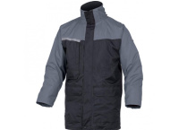 Kurtka ocieplana ALASKA2 - szaro-czarna