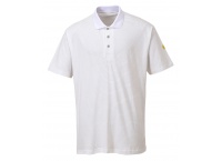  Koszulka polo antyelektrostatyczna ESD AS21 - biała