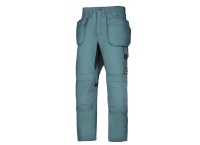  Spodnie AllroundWork z workami kieszeniowymi 6201 - petrol