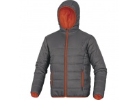 Kurtka ocieplana DOON szaro-pomarańczowa