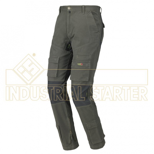 Industrial Starter Robocze spodnie Industrial Starter do pasa z elastycznymi wstawkami Stretch On 8738