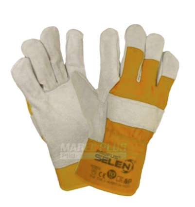 Profus Rękawice robocze skórzane do prac ciężkich Profus-Selen