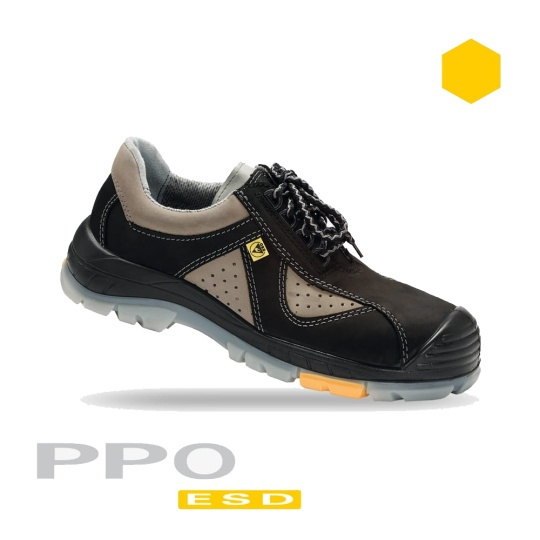 PPO Strzelce Półbuty ochronne S1 ESD Non Metallic model 703