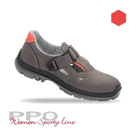 PPO Strzelce Sandały ochronne damskie S1P Non Metallic model 551