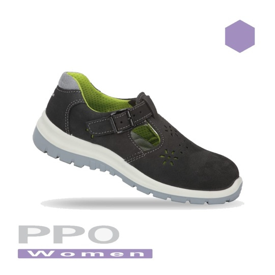 PPO Strzelce Sandały ochronne damskie S1 model 281