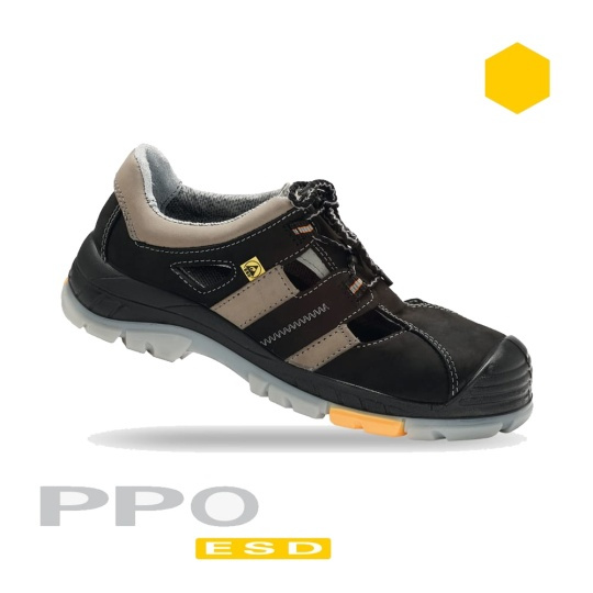 PPO Strzelce Sandały ochronne S1 ESD Non Metallic model 701
