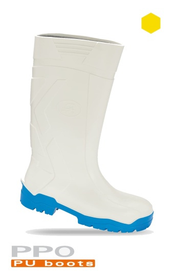 PPO Strzelce Kalosze ochronne białe S4 model 1044