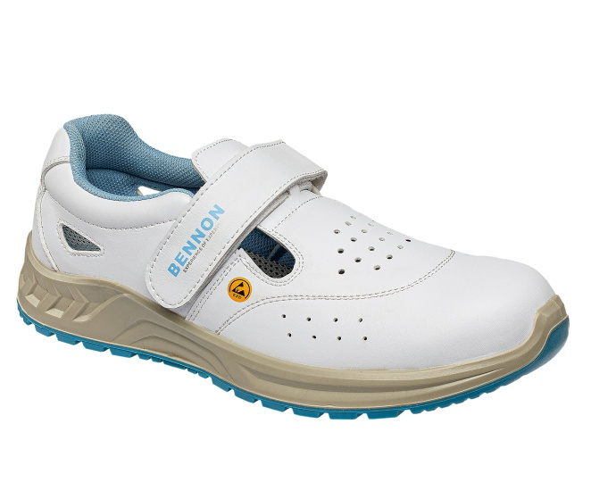 Bennon Sandały robocze białe O1 ESD 0675020110