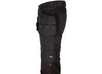  Spodnie do pasa Promacher Bennon czarne z odpinanymi kieszeniami