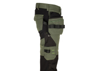  Spodnie do pasa Bennon EREBOS zielone z odpinanymi kieszeniami