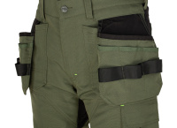  Spodnie do pasa Bennon EREBOS zielone z odpinanymi kieszeniami
