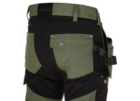  Spodnie do pasa Bennon EREBOS zielone z odpinanymi kieszeniami