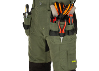  Spodnie do pasa Bennon EREBOS zielone z odpinanymi kieszeniami