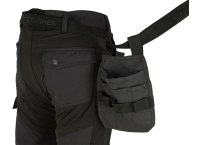  Spodnie krótkie Bennon EREBOS czarne z odpinanymi kieszeniami