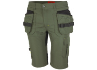 Bennon Spodnie krótkie Bennon EREBOS zielone z odpinanymi kieszeniami