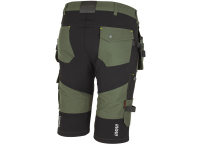  Spodnie krótkie Bennon EREBOS zielone z odpinanymi kieszeniami