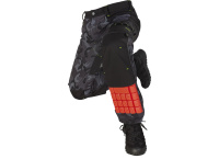  Spodnie do pasa softshell ocieplane Bennon CAMOS