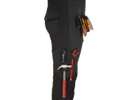  Spodnie ogrodniczki Bennon EREBOS czarne