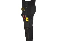  Spodnie ogrodniczki Bennon EREBOS czarne