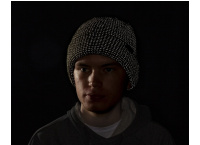  Czapka ocieplana Bennon REFLECTOS zielona