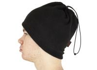 Komin szalik z polaru Bennon POLAROS czarny