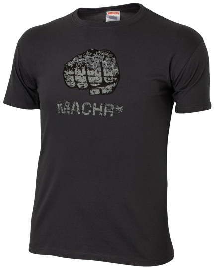 Bennon Koszulka męska z krótkim rękawem Bennon PREDATOR szara