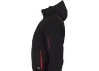  Kurtka softshell Bennon RUFUS czarno-czerwona