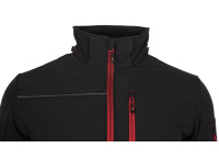  Kurtka softshell Bennon RUFUS czarno-czerwona