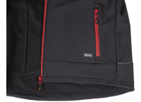  Kurtka softshell Bennon RUFUS czarno-czerwona