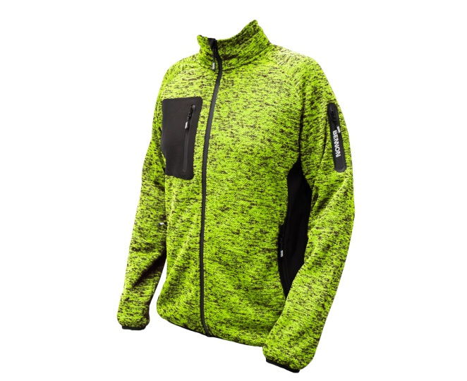 Bennon Bluza outdoorowa Bennon OLYMPOS żółta