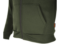  Bluza dresowa rozpinana Bennon ADAMOS zielona