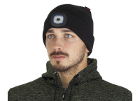 Bennon Czapka ocieplana z LED Bennon Lumos czarna 0909100060