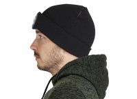  Czapka ocieplana z LED Bennon Lumos czarna 0909100060